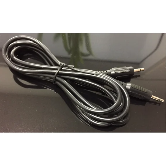 STARLIGHT- 6Ft Shield 3.5Mm 1/8" Male Mini Plug To Male Monaural Mono 12 Volt Trigger Cable