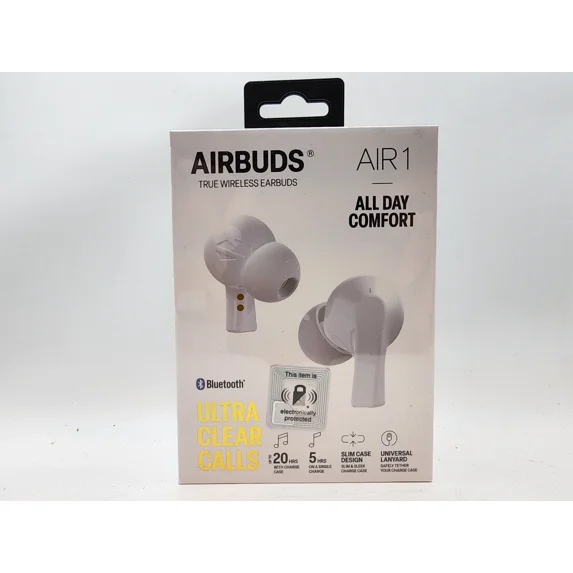 STARLIGHT- Air1 True Metal Wireless Earbuds Wl14551 Black Or White