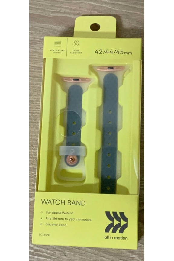 - ?? All In Motion Watch Silicone Band 42/44/45Mm- Starless Night Blue New