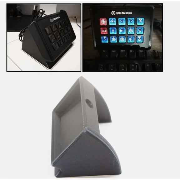 STARLIGHT- Angled Desk Stand Holder Mount For Elgato Stream Deck Creation Controller