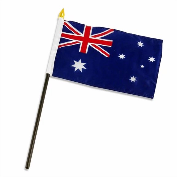 STARLIGHT- Australia 4"X6" Flag Desk Table Stick
