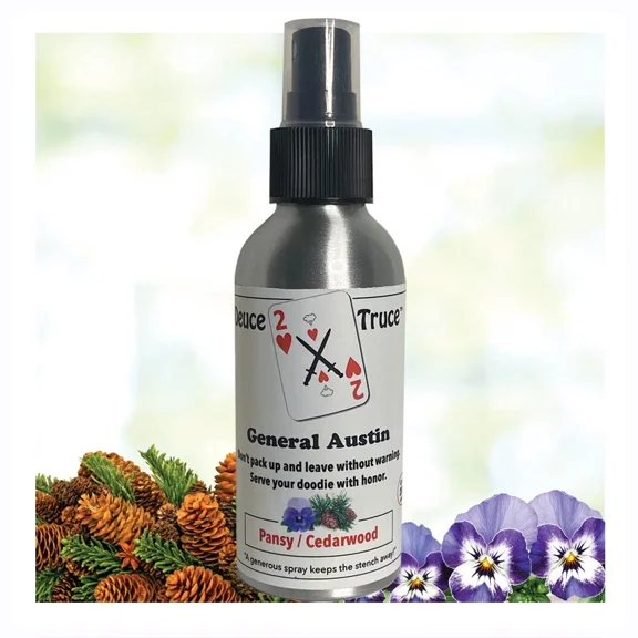 STARLIGHT- Before Your "Go" Toilet Spray - Pansy Cedarwood - (General Austin) - 4 Fl Oz