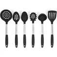thumbnail image 1 of STARLIGHT- Bizanzzio Stainless Steel & Silicone Kitchen Utensil Set In Black Cooking Tools, 1 of 5