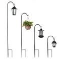 thumbnail image 1 of STARLIGHT- Black Shepherd Hook 65Inch Plant Outdoor Hanger Bird Feeder Pole Rust Resistant, 1 of 5