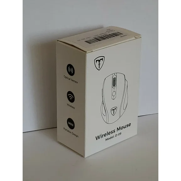 STARLIGHT- Black Wireless Optical Mouse D-09 2.4G For Gaming, Office