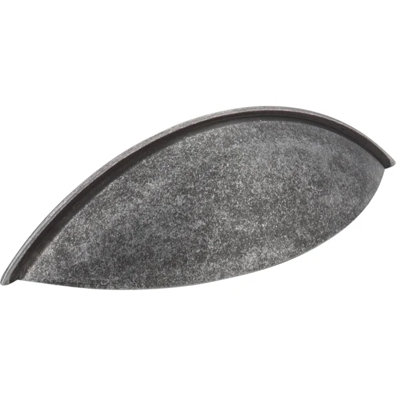 STARLIGHT- Bordeaux 96 Mm Center-To-Center Cup/Bin Pull, Distressed Antique Silver