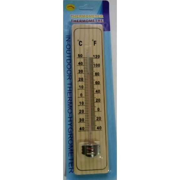 STARLIGHT- Chuangxin 1 Pc Indoor Outdoor Vertical Thermometer Temperature Monitor For Home