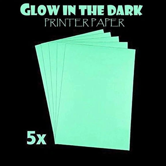 STARLIGHT- Cisinks A4 Glow In The Dark Luminescent Afterglow Photo Paper 8.3" X 11.7" 5 Pk