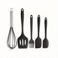 thumbnail image 1 of STARLIGHT- Easy Baking 5 Piece Silicone Baking Utensil Set (Color May Vary), Heat Resistant, 1 of 5