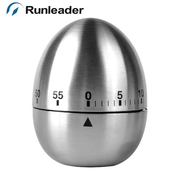 STARLIGHT- Egg Shape Timer 60 Minute Cute Timer For Kitchen Exercise Learn Cooking