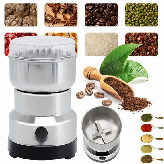 STARLIGHT- Electric Coffee Bean Grinder Nut Seed Herb Grind Spice Crusher Mill Blender Us