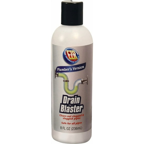 STARLIGHT- Ezr Drain Blaster Plumbers Version Drain Cleaner, 8 Oz