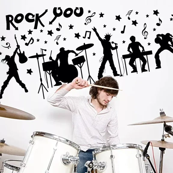 STARLIGHT- Removable Vinyl Wall Decor Boy Band Room Sticker Home Diy Home Decor