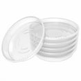 thumbnail image 1 of STARLIGHT- Futed 6 Pack Clear Plant Saucer 5 6 8 10 12 14 Inch, Plastic Plant Tra, 1 of 5