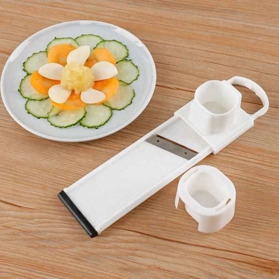 STARLIGHT- Ginger Garlic Cutter Slicer Manual Slicing Grinding Vegetable Cutting Chopper_W