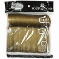 thumbnail image 1 of STARLIGHT- Gold Heavy Weight Plastic Spoons 48 Pieces Tableware Decorations For Parties, 1 of 4