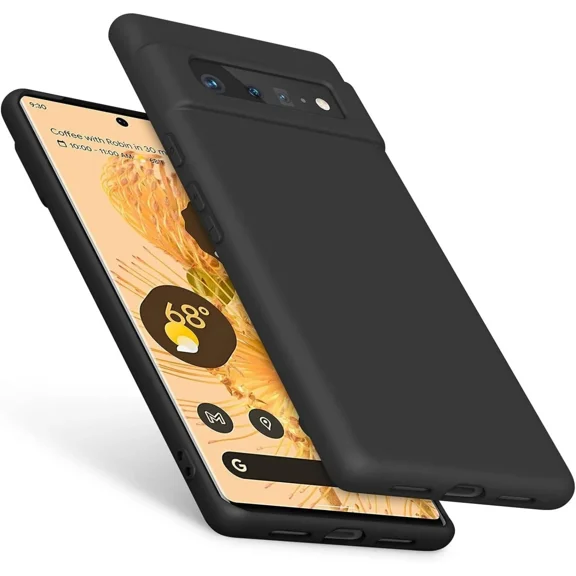 STARLIGHT- Google Pixel 6 Pro Case Shockproof Hybrid Design Protective Cover Black