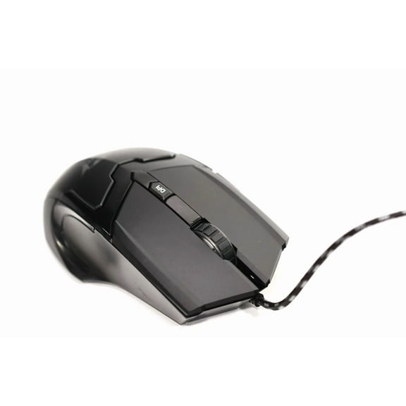 STARLIGHT- Gxt 101 Gaming Mouse For Pc And Laptop, 600-4800 Dpi, 6 Buttons - Black