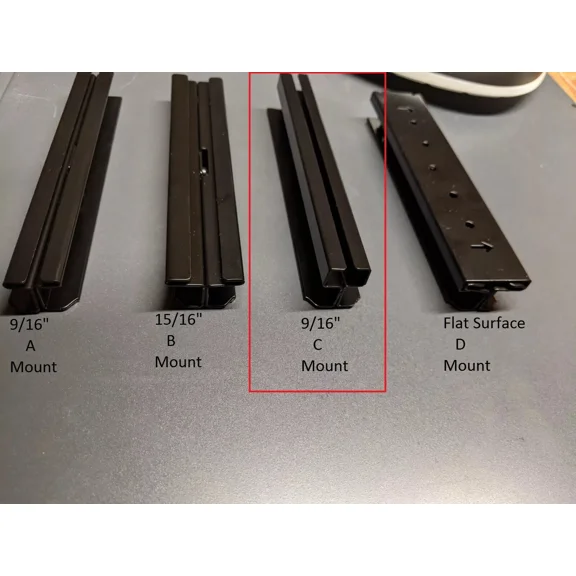 STARLIGHT- Hpe Aruba Ap-Mnt-C 9/16" Ceiling Rail Mount R3J17A For Ap 5Xx & 6Xx Series