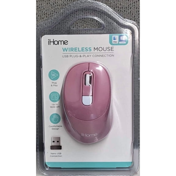 STARLIGHT- Ihome Wireless Mouse For Mac & Pc Windows