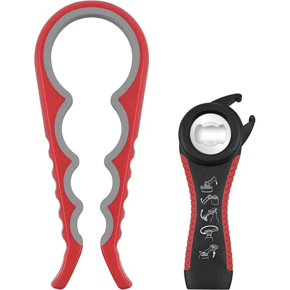 STARLIGHT- Jar Opener Bottle Opener For Weak Hands, 5 In 1 Multi Function Can Opener Bot...