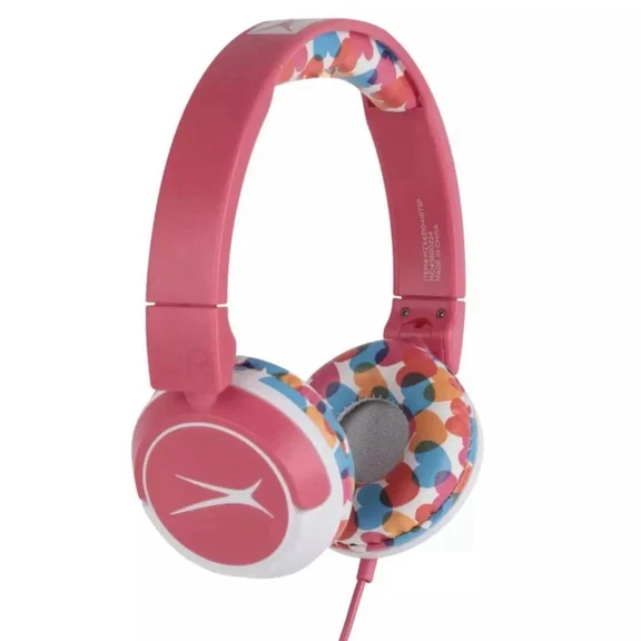 STARLIGHT- Kid Safe Pink Wired Headphones For Girls Ages 3-5 Volume Limiter Brand New