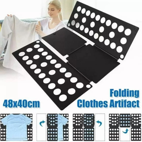 STARLIGHT- Kids Adjustable Clothe Fast Folder Folding Board T-Shirt Laundry Flip Organizer