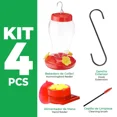 thumbnail image 1 of STARLIGHT- Kit 4 Pcs Hummingbird Feeder, Hook Extension, Hand Feeder And Cleaning Brush, 1 of 2