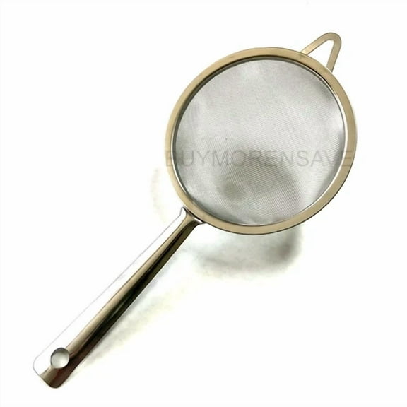 STARLIGHT- Kitchen Stainless Steel Strainers Fine Mesh Flour Filter Colander Sifter Tea Oil