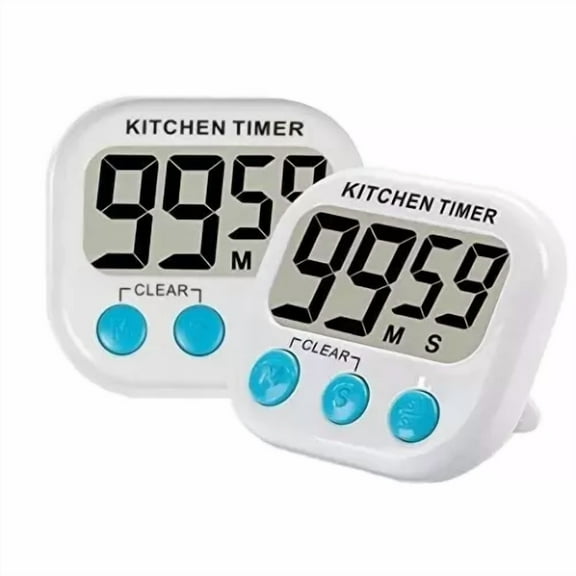 STARLIGHT- Large Lcd Digital Kitchen Cooking Timer Count Down Up Clock Loud Alarm Magnetic