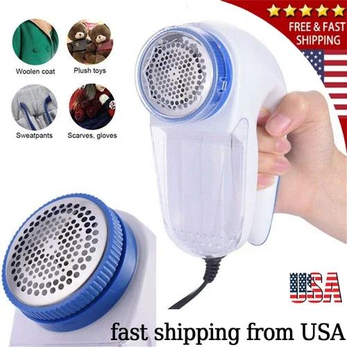 STARLIGHT- Lint Pill Fluff Fuzz Remover Shaver Electric Clothes Fabrics Sweater Household
