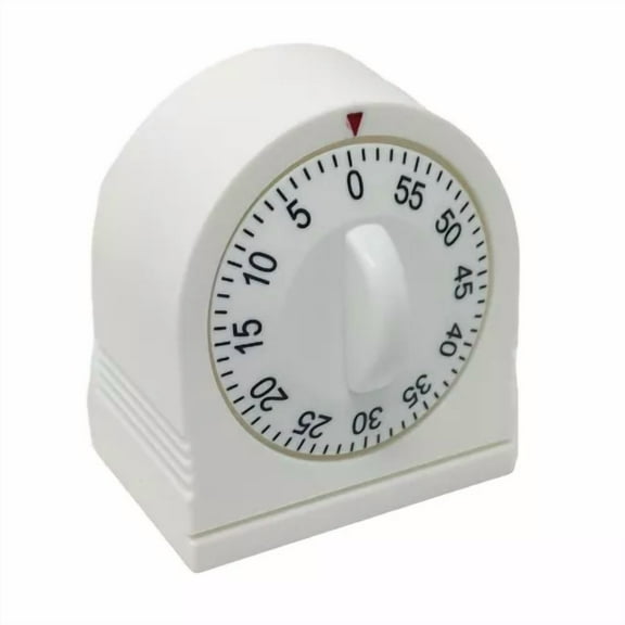 STARLIGHT- Long Ring Metal Bell Kitchen Cooking Timer 60-Minute Analog Mechanical Alarm