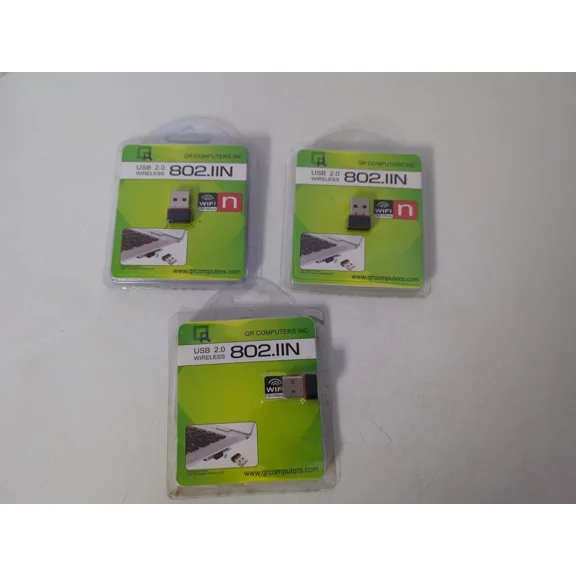 STARLIGHT- Lot Of 3 Qr Computers Usb 2.0 Wireless 802.Iin
