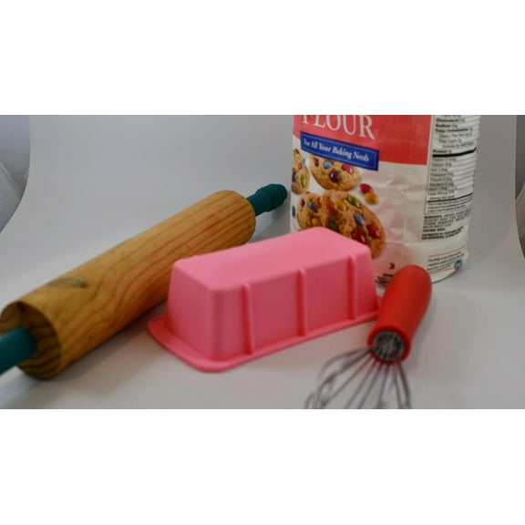 STARLIGHT- Mini Silicone Bread Loaf Pan Cake Mold Nonstick Homemade Loaf Holiday Baking