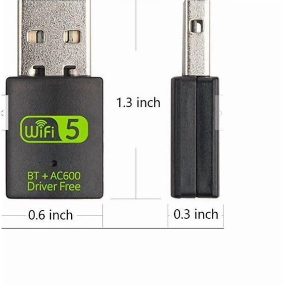 STARLIGHT- Mister Fpga Wifi Bluetooth Adapter, 600Mbps Dual Band 2.4/5Ghz Wireless Network