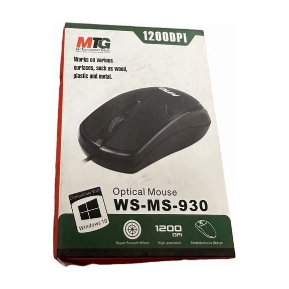 STARLIGHT- Mtg Ws-Ms-930 Optical Mouse 1200Dpi **Sale**