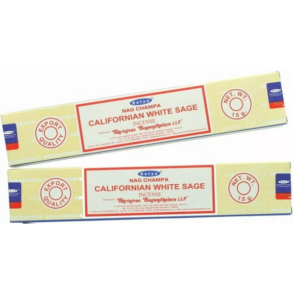 STARLIGHT- Nag Champa Californian White Sage Incense Sticks | Signature Fragrance |