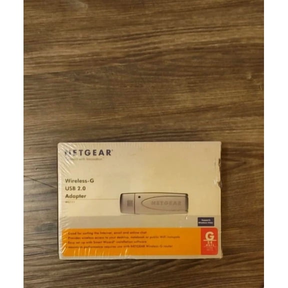 STARLIGHT- Netgear 54 Mbps Wireless G Usb 2.0 Adapter Wg111Vcna