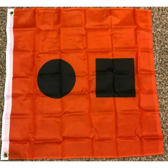 STARLIGHT- New Diver Boating Distress 3X3Ft Flag Superior Quality Fade Resist Us Seller