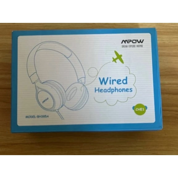 STARLIGHT- New Mpow Kids Wired Headphones Foldable, Adjustable, Hi-Fi Stereo Sound