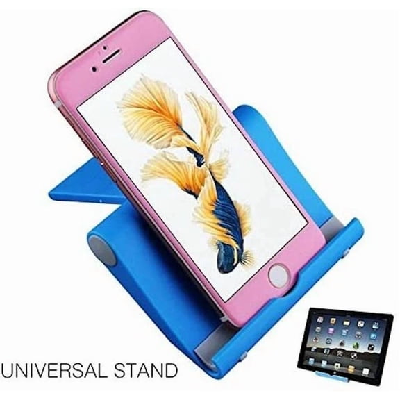 STARLIGHT- New Multi-Angle Stand For Tablets, E-Readers And Smartphones, Blue, 2 Pack