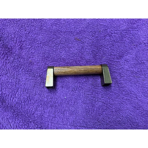 STARLIGHT- Oak Wood Grain Brass Cabinet Pulls, 2 Per Pack