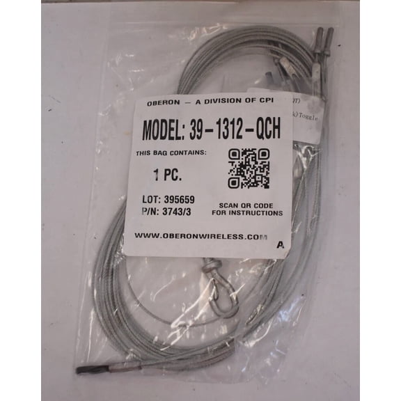 STARLIGHT- Oberon Wireless M-Frame Open Ceiling Mount Quad Cable Hanger 39-1312-Qch