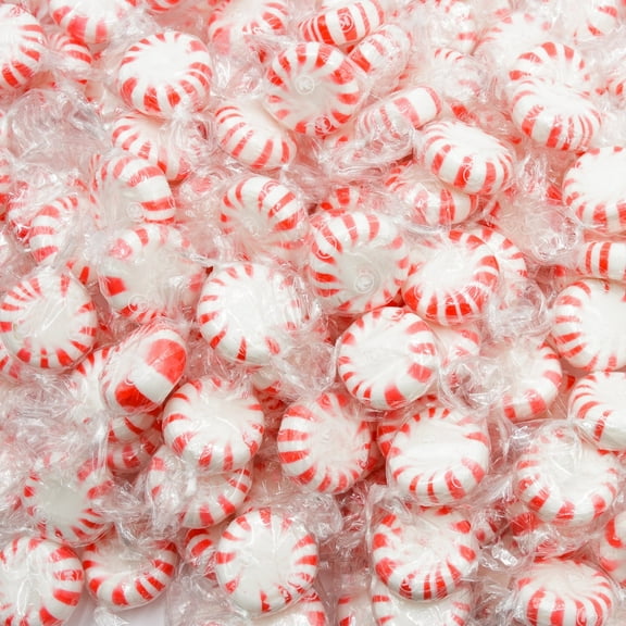 STARLIGHT PEPPERMINT Candy 5 lb Mints Candies Bulk Bag, Extra Freshness, Individually Wrapped