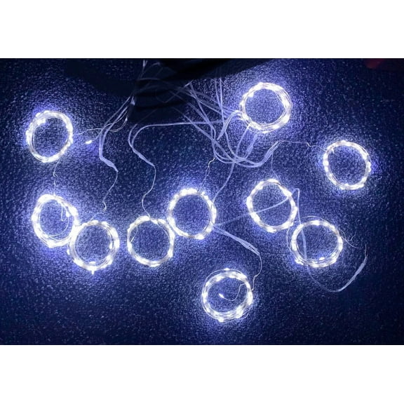 STARLIGHT- Party Dorm Lights- Fairy Curtain String Usb Led Light Set-300 Led Lights 8 Modes