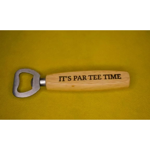 STARLIGHT- Personalized Bottle Opener Wood Wine Top Cutter Wedding Bartender Groomsmen Gift