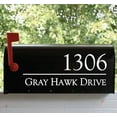 thumbnail image 1 of STARLIGHT- Personalized Mailbox Decals With Family Name And Address, 1 of 6