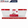 thumbnail image 1 of STARLIGHT- Plastic Food Storage Containers 1G Bpa Free Stackable Meal Prep Party Supplies, 1 of 5