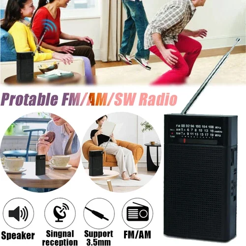 STARLIGHT- Portable Pocket Size Radio Rx-3 Am/Fm/Sw Audiobox With ...