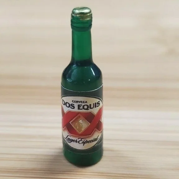 STARLIGHT- ?Rc 1/10 1/12 Scale Dos Equis Xx Beer Bottle Rock Crawler Truck Garage Accessory